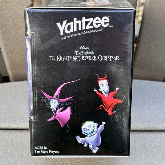 YAHTZEE The Nightmare Before Christmas Edition Dice Game Brand New Halloween - Picture 7 of 10